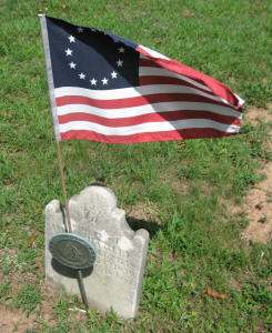 Grave of Samuel Harley (3/6/1758-3/24/1839). Revolutionary War veteran. Harley family burial grounds at Klein Meeting House.